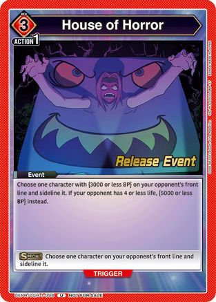 House of Horror (UEPR/CGH-1-098) - UE04BT CODE GEASS Lelouch of the Rebellion Release Event Cards