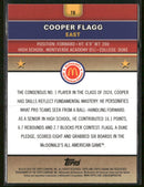 2024 Topps Chrome McDonald's All-American Cooper Flagg #78