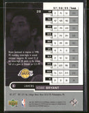 1999-00 Upper Deck HoloGrFX AuSome Kobe Bryant #28 AU
