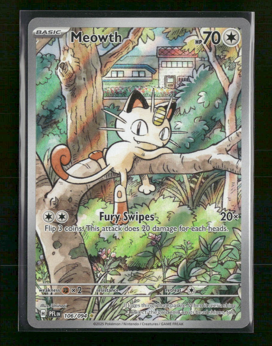 ME02: Phantasmal Flames Meowth #106/094