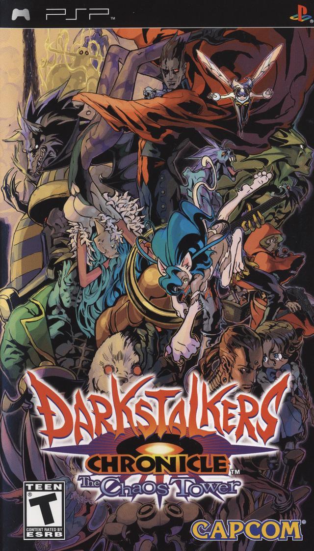 Darkstalkers Chronicle The Chaos Tower (PSP)