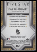2023 Topps Five Star Autographs Paul Goldschmidt Auto #FSA-PGO