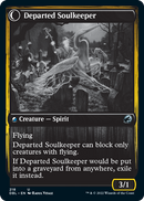 Devoted Grafkeeper // Departed Soulkeeper (DBL-218) - Innistrad: Double Feature: (Double Faced Transform)