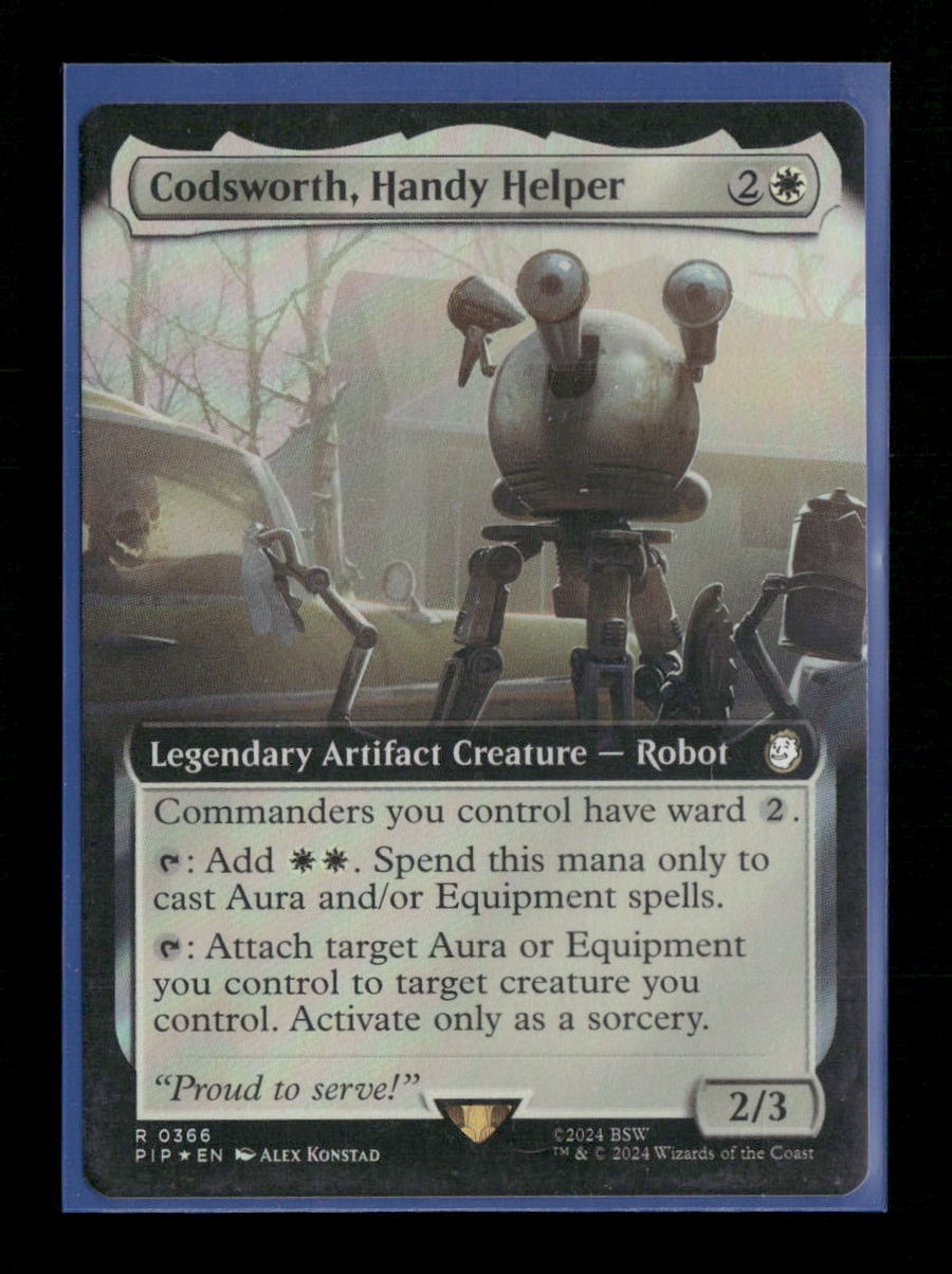 Universes Beyond: Fallout Codsworth, Handy Helper (Extended Art) #366