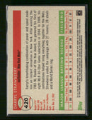 2025 Topps Chrome Platinum Orange Vibrations Refractors Darryl Strawberry #/25