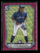 2026 Bowman Chrome Prospects Pink Wave Refractor Arjun Nimmala #/199