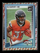 2025 Donruss Optic One Hundred RJ Harvey Rookie #208