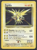 Base Set Zapdos #016/102