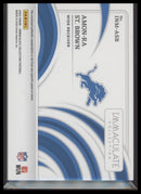 2024 Panini Immaculate Collection Numbers Memorabilia Amon-Ra St. Brown /88