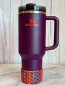 Tiger Plum Remix Waffle Tumbler Boot -Fall fits 20-40oz