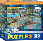 Puzzle: Spot & Find Puzzle Games - Crazy Aquarium