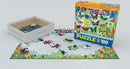 Puzzle: Educational Charts for Kids - Garden Butterflies