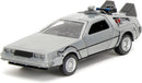 Back to the Future Hollywood Rides 1:32 scale DeLorean Time Machine 3-Pack