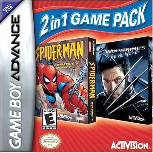 Spiderman Mysterio's Menace / X-2 Wolverines Revenge (Gameboy Advance)