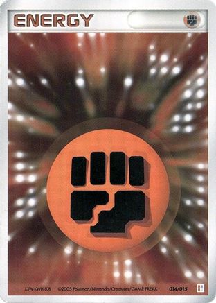 Basic Fighting Energy - 014/015 (014/015) - Fighting Quick Construction Pack 1st Edition