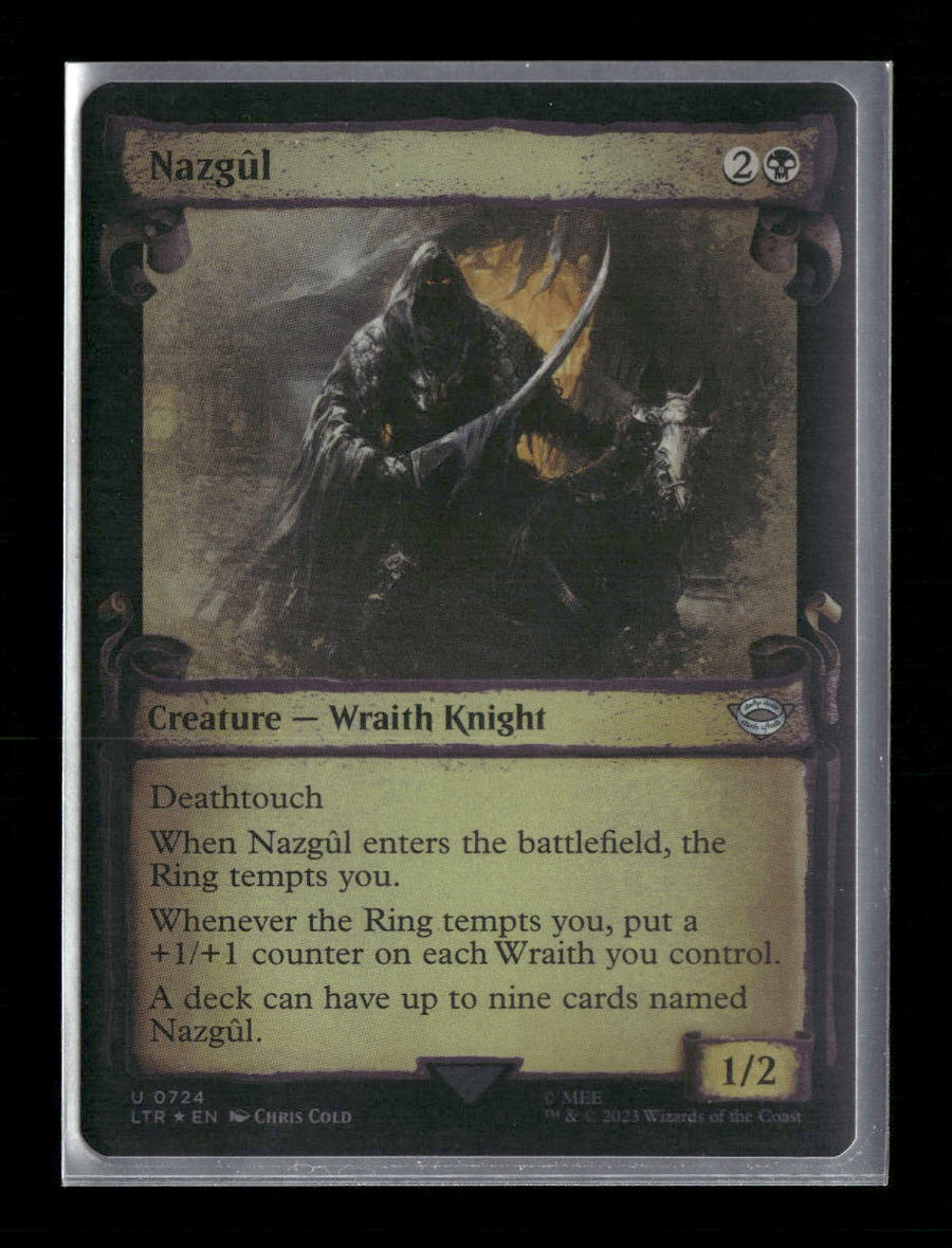 Universes Beyond: The Lord of the Rings Nazgul (0724) (Showcase Scrolls) #724
