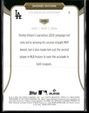 2025 Topps Welcome to the Club: 3X MVP Shohei Ohtani #3