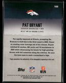 2025 Topps Signature Class Orange Pat Bryant Rookie #/50 #160