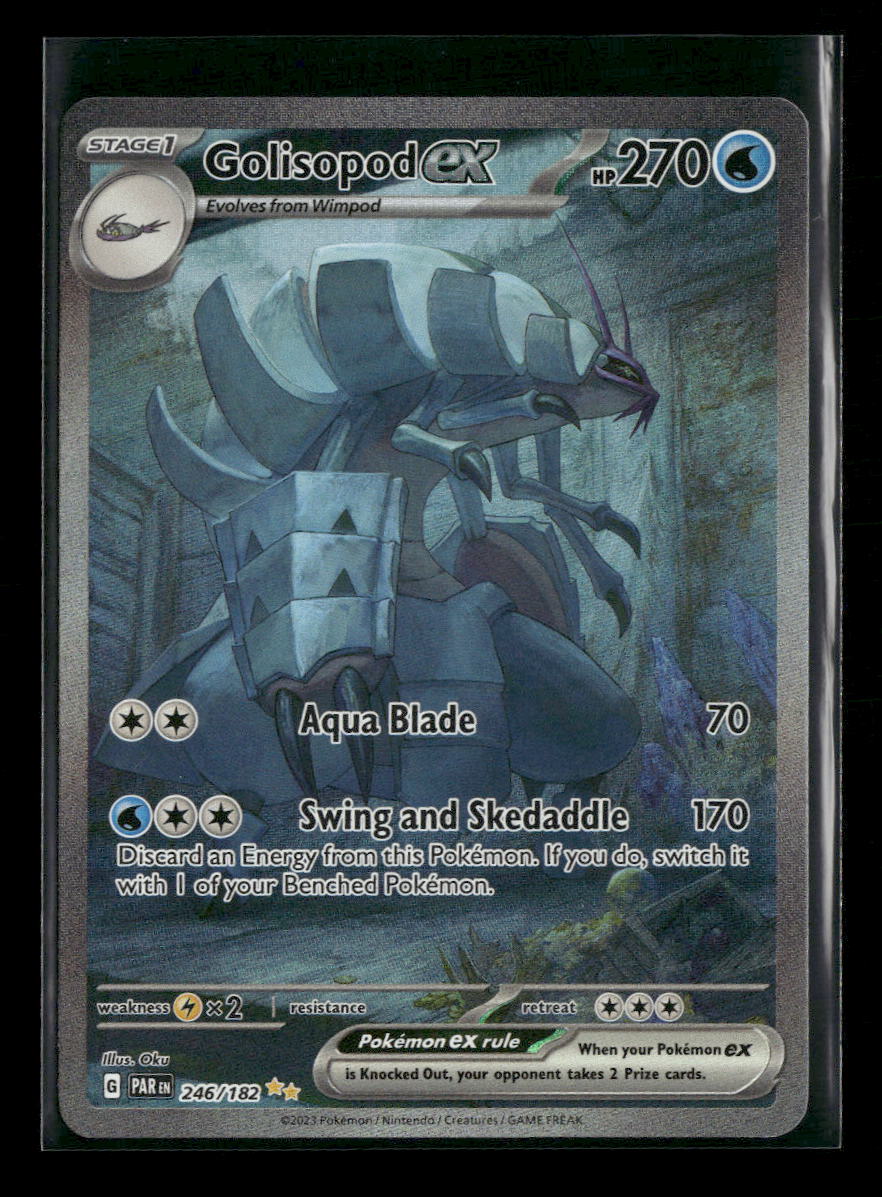 golisopod ex pokemon card Amazon.com: Golisopod ex 050/182 - Paradox Rift - Double Rare