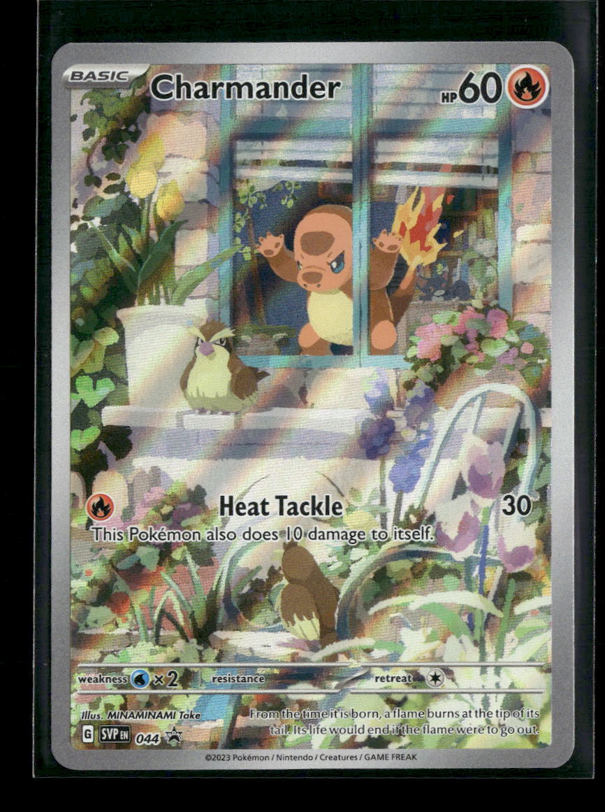 Charmander (Pokemon Center Exclusive) 044 - Holofoil SV Scarlet & Violet Promo Cards