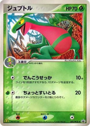 Grovyle - 081/PCG-P (081/PCG-P) - PCGP Promotional cards