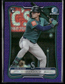 2026 Bowman Chrome Mojo Purple Refractors Cole Young Rookie #/250 #78