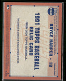 2026 Topps 1991 Baseball Relics Bryce Harper #91R-BH