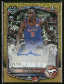 2025-26 Bowman Chrome Prospect Auto Gold Mojo Boopie Miller #CPA-BR