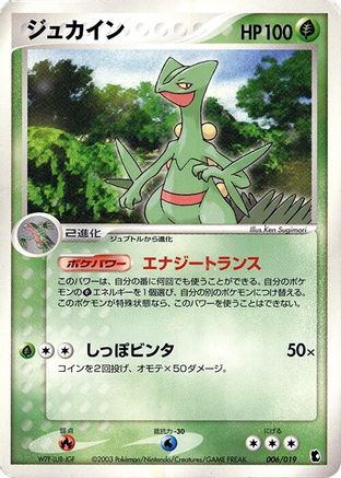 Sceptile (006/019) - Treecko Constructed Starter Deck 1st Edition