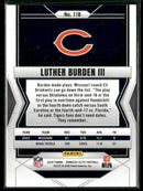 2025 Donruss Elite Status Explosion Luther Burden III Rookie #/999 #118