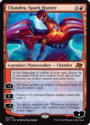 Chandra, Spark Hunter (DFT-116) - Aetherdrift