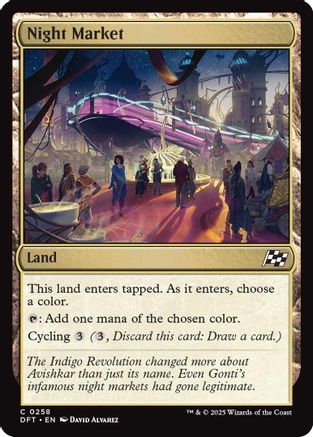 Night Market (DFT-258) - Aetherdrift