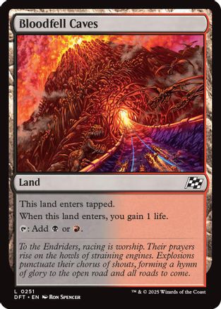 Bloodfell Caves (DFT-251) - Aetherdrift Foil