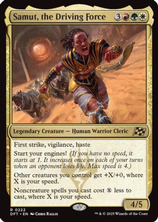 Samut, the Driving Force (DFT-222) - Aetherdrift