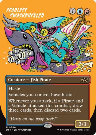Fearless Swashbuckler (DFT-346) - Aetherdrift (Borderless)
