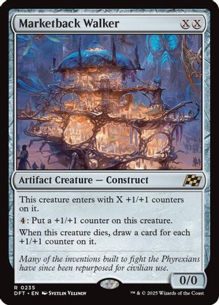 Marketback Walker (DFT-235) - Aetherdrift Foil