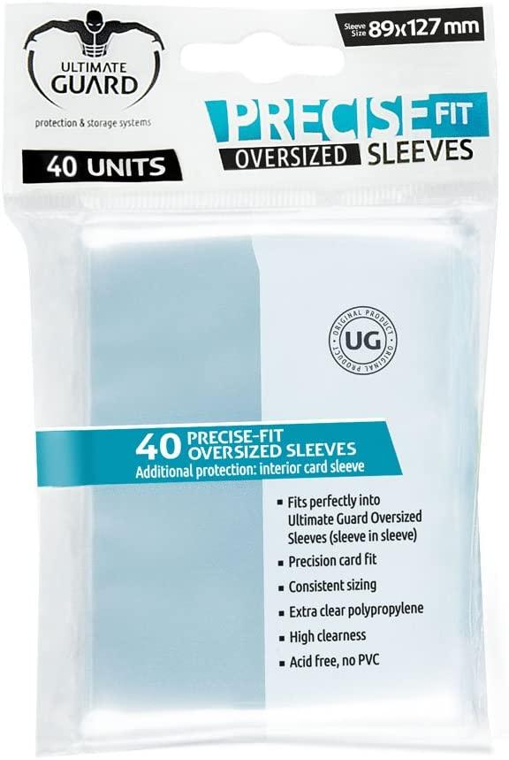 Ultimate Guard Precise Fit Oversized Sleeves 40-Count – Ralphie's Funhouse