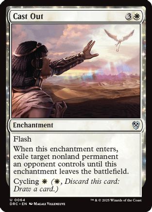 Cast Out (DRC-064) - Commander: Aetherdrift: (enchantment)