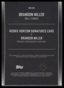 2023-24 Topps Midnight Rookie Horizon Signatures Brandon Miller Auto #RHS-BM