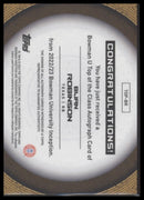 2022-23 Bowman University Inception Top of the Class Auto Bijan Robinson /100