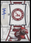 2023 Panini National Treasures Collegiate Team Logo Auto Will Anderson Jr. /49