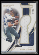 2024 Panini Immaculate Collection Championship Memorabilia Roger Staubach /99