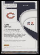 2024 Panini Immaculate Collection Rome Odunze #/99 Auto #104