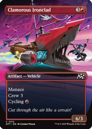 Clamorous Ironclad (DFT-312) - Aetherdrift (Borderless)