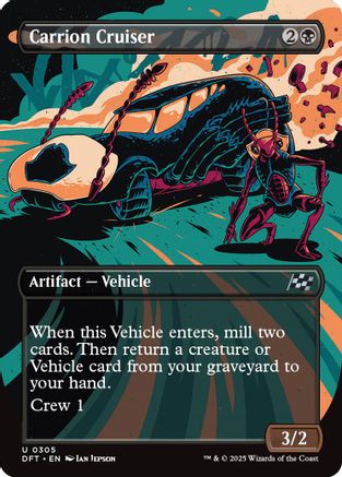 Carrion Cruiser (DFT-305) - Aetherdrift (Borderless) Foil