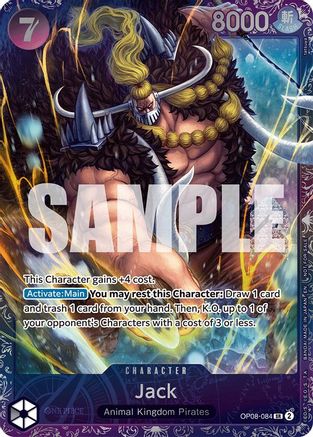 Jack (Treasure Cup 2025) (OP08-084) - One Piece Promotion Cards Foil