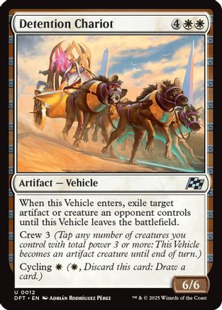 Detention Chariot (DFT-012) - Aetherdrift