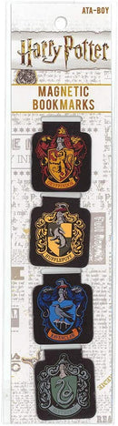 Harry Potter: Crests Magnetic Bookmark Set