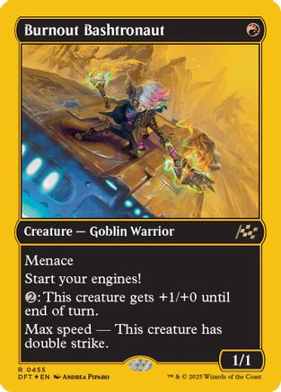 Burnout Bashtronaut (DFT-455) - Aetherdrift Foil