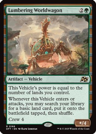 Lumbering Worldwagon (DFT-168) - Aetherdrift